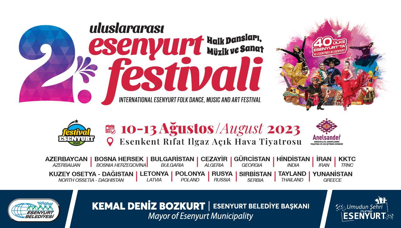 2. Uluslararası Esenyurt Halk Dansları Müzik ve Sanat Festivali