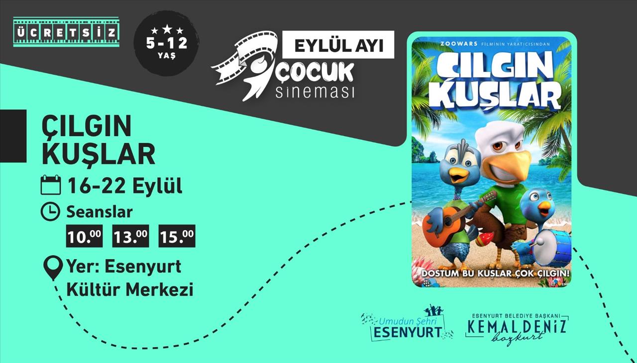 Esenyurtlu Minikler Çocuk Sineması ile Buluşacak