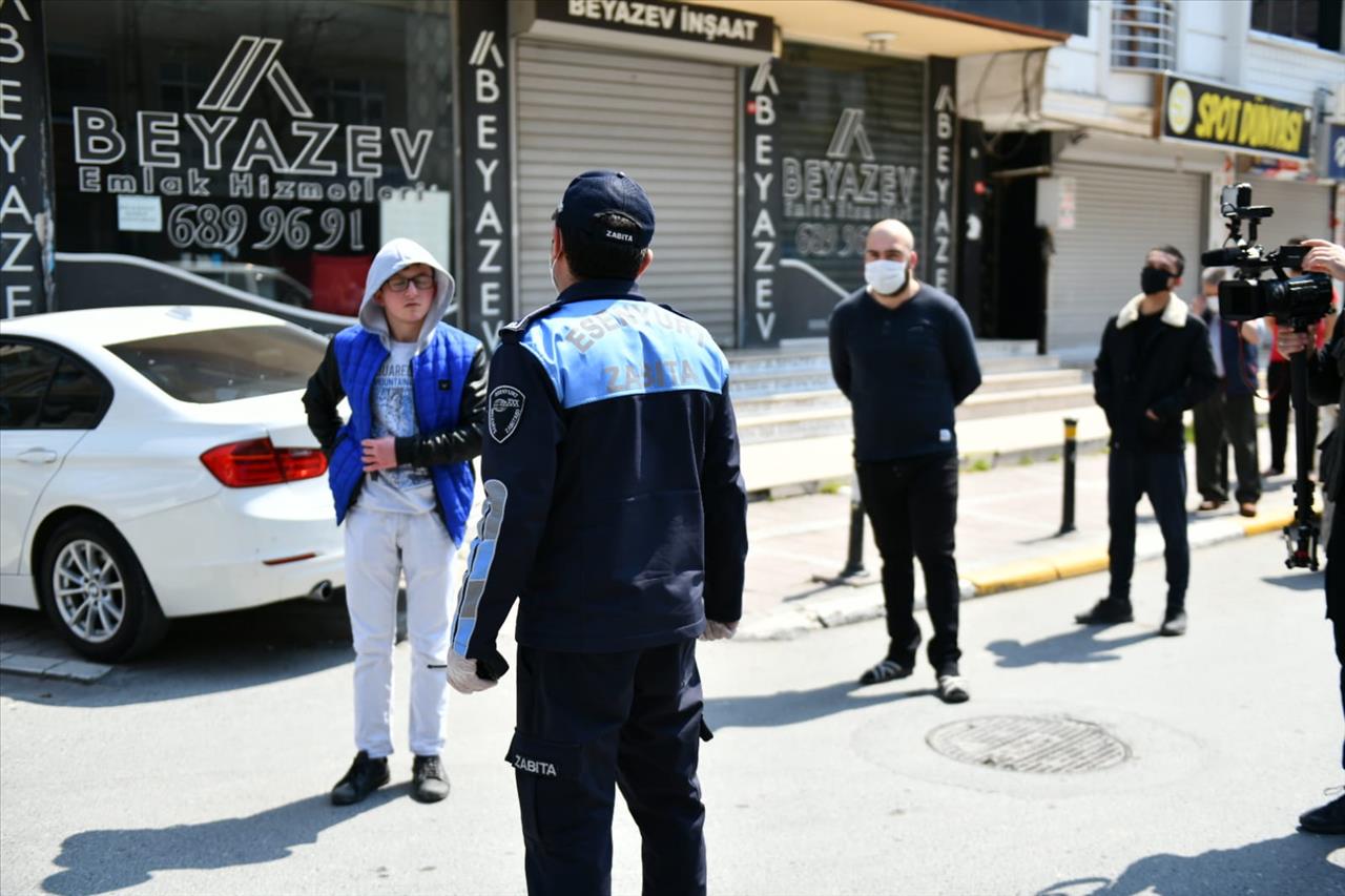 Esenyurt Belediyesi'nden Sokağa Çıkma Yasağı Tedbirleri