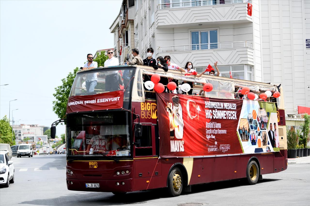 Esenyurt'ta 19 Mayıs Coşkusu