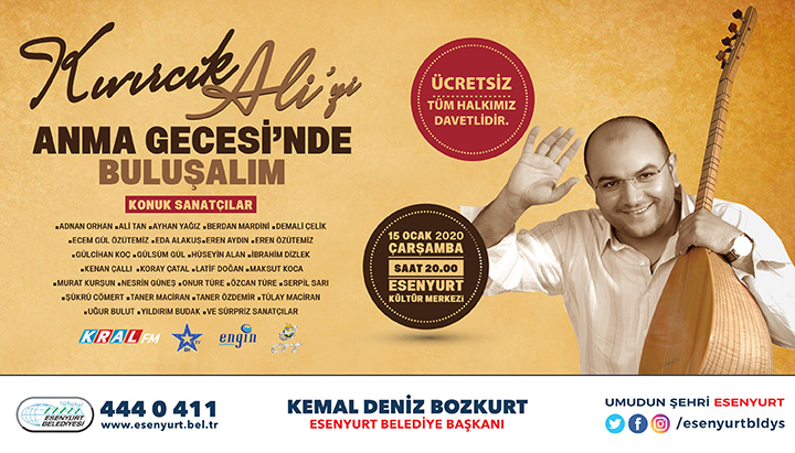 KIVIRCIK ALİ 'Yİ ANMA GECESİ