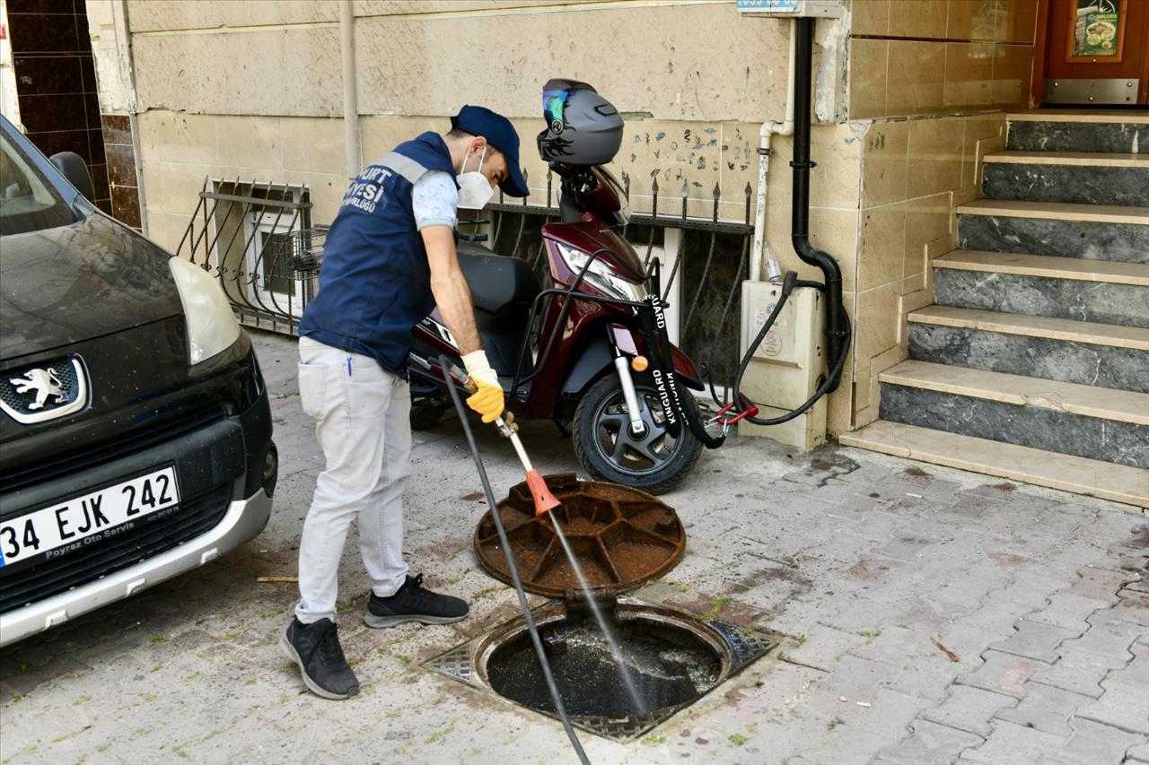 Esenyurt Belediyesinden Haşere ve Böceklerle Etkin Mücadele