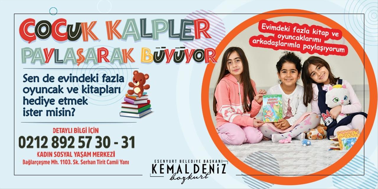 Çocuk Kalpler Paylaşarak Büyüyor