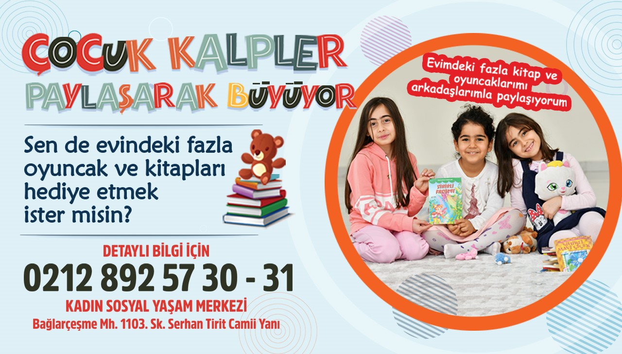 Çocuk Kalpler Paylaşarak Büyüyor