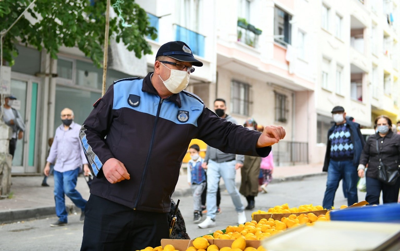 Tam Kapanma Sürecinde Açılan Pazarlar Denetlendi