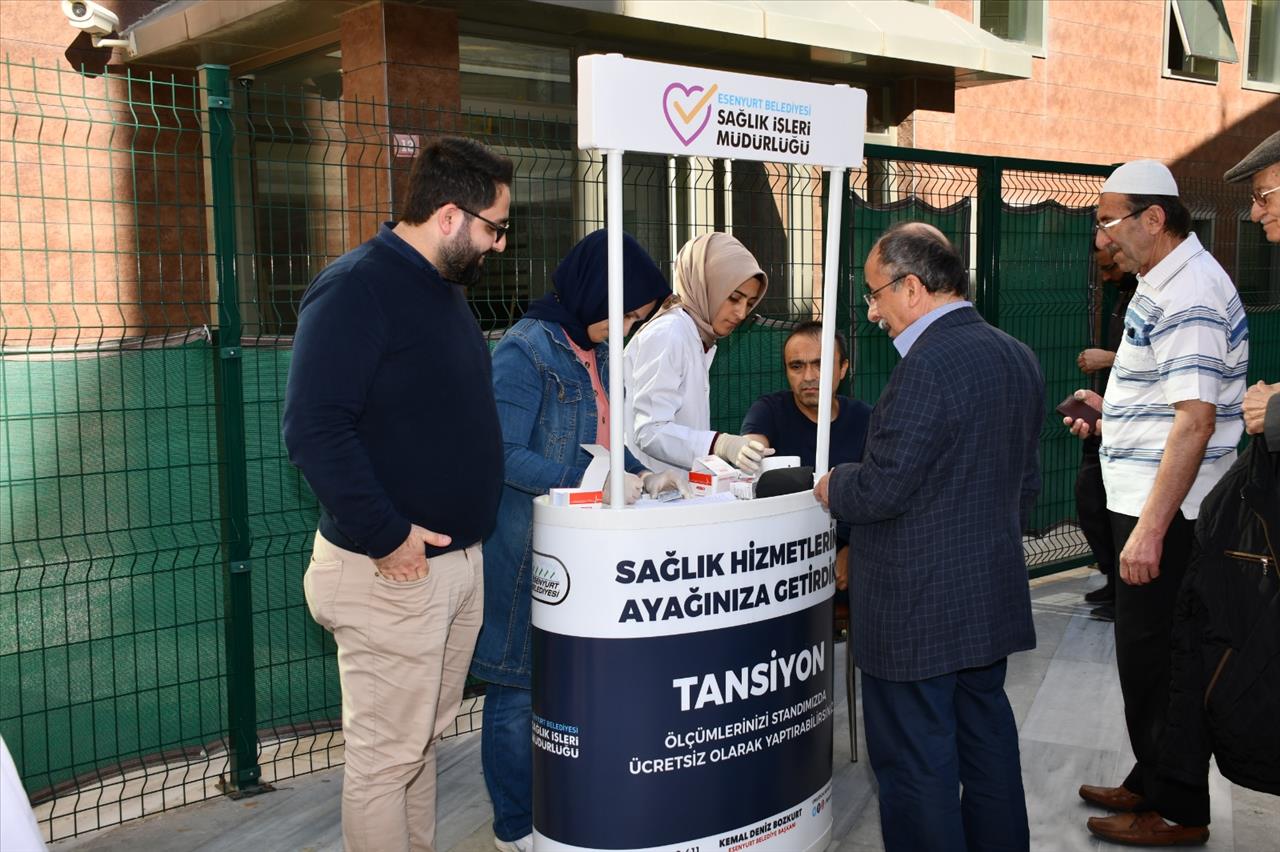 Esenyurt Belediyesi’nden ücretsiz sağlık kontrolü