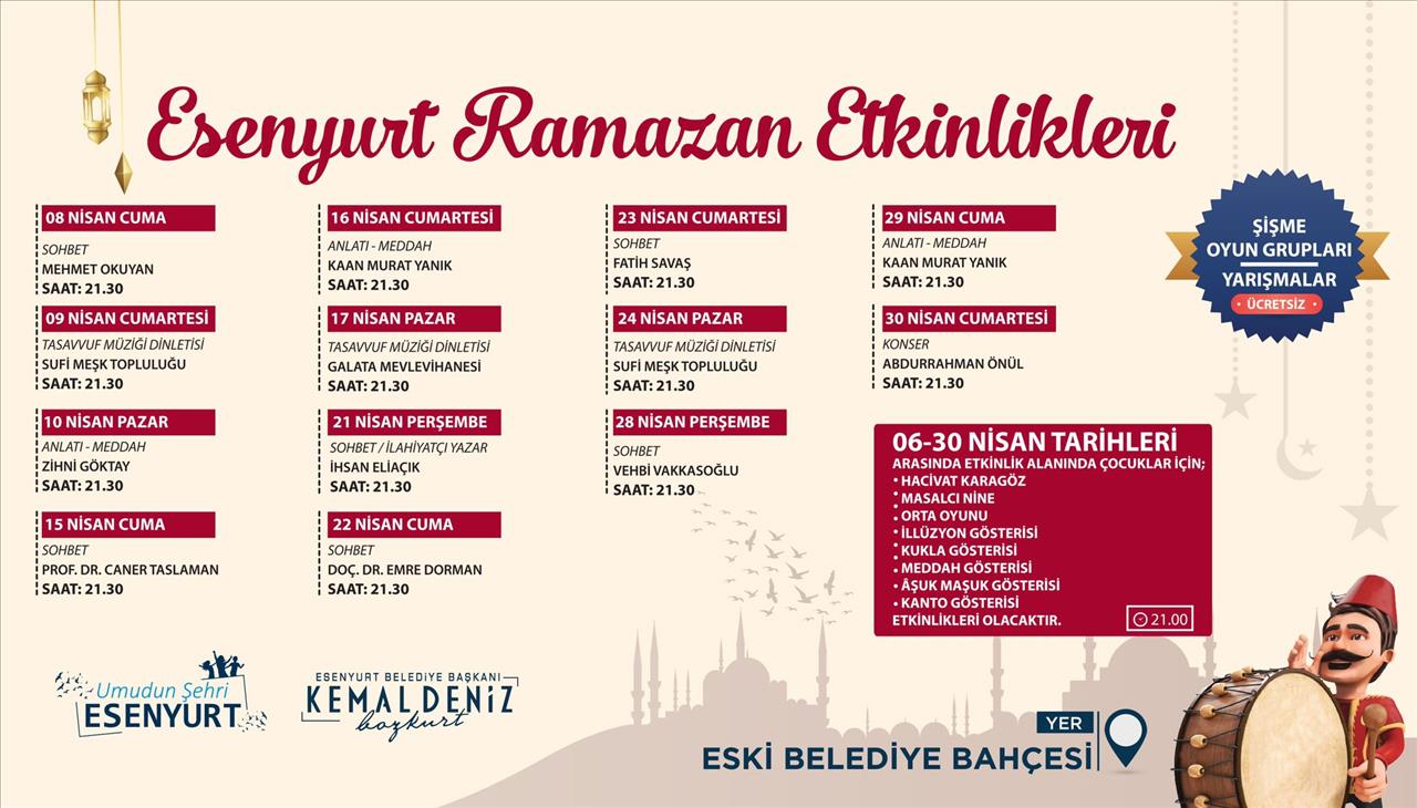 Esenyurt Ramazan Etkinlikleri