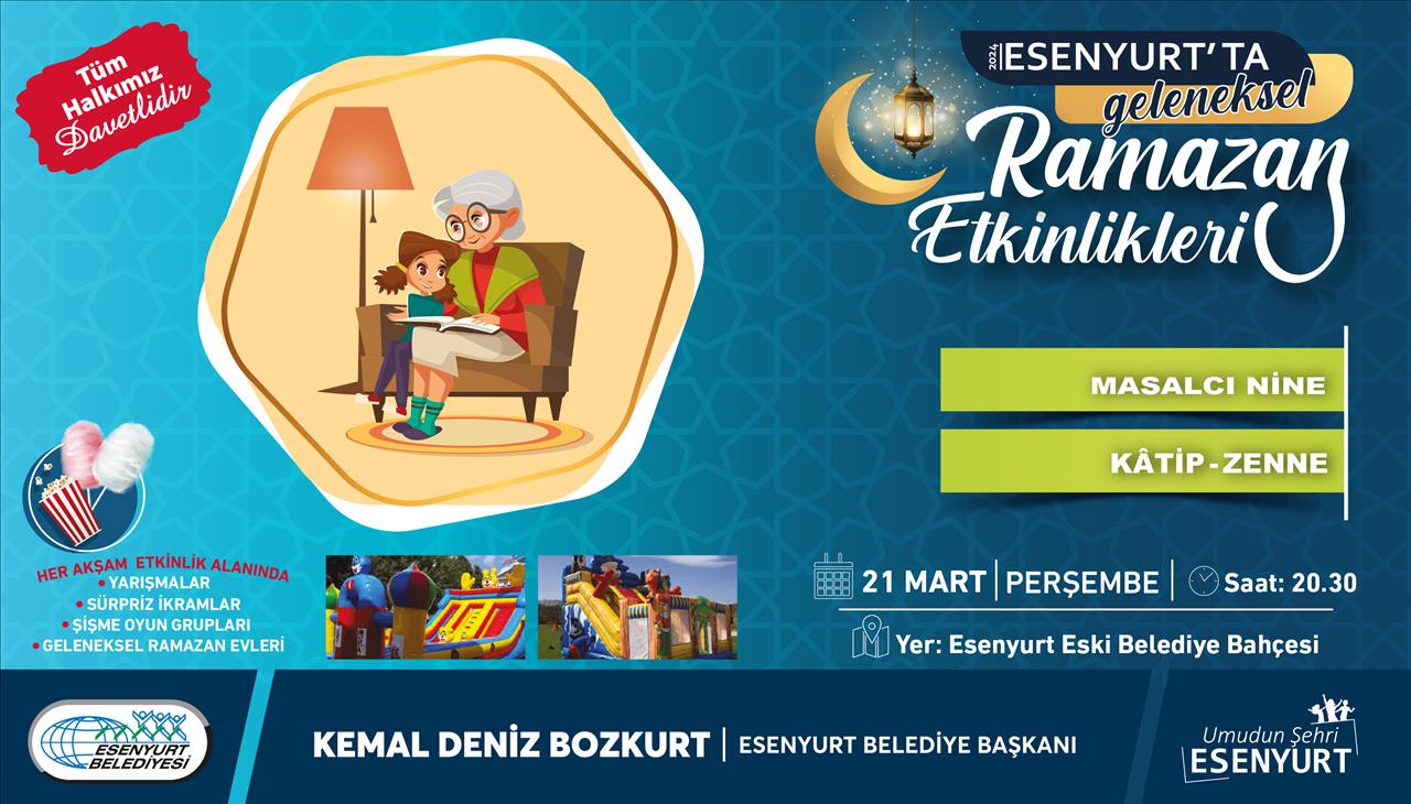 Esenyurt'ta Geleneksel Ramazan Etkinlikleri 21 Mart