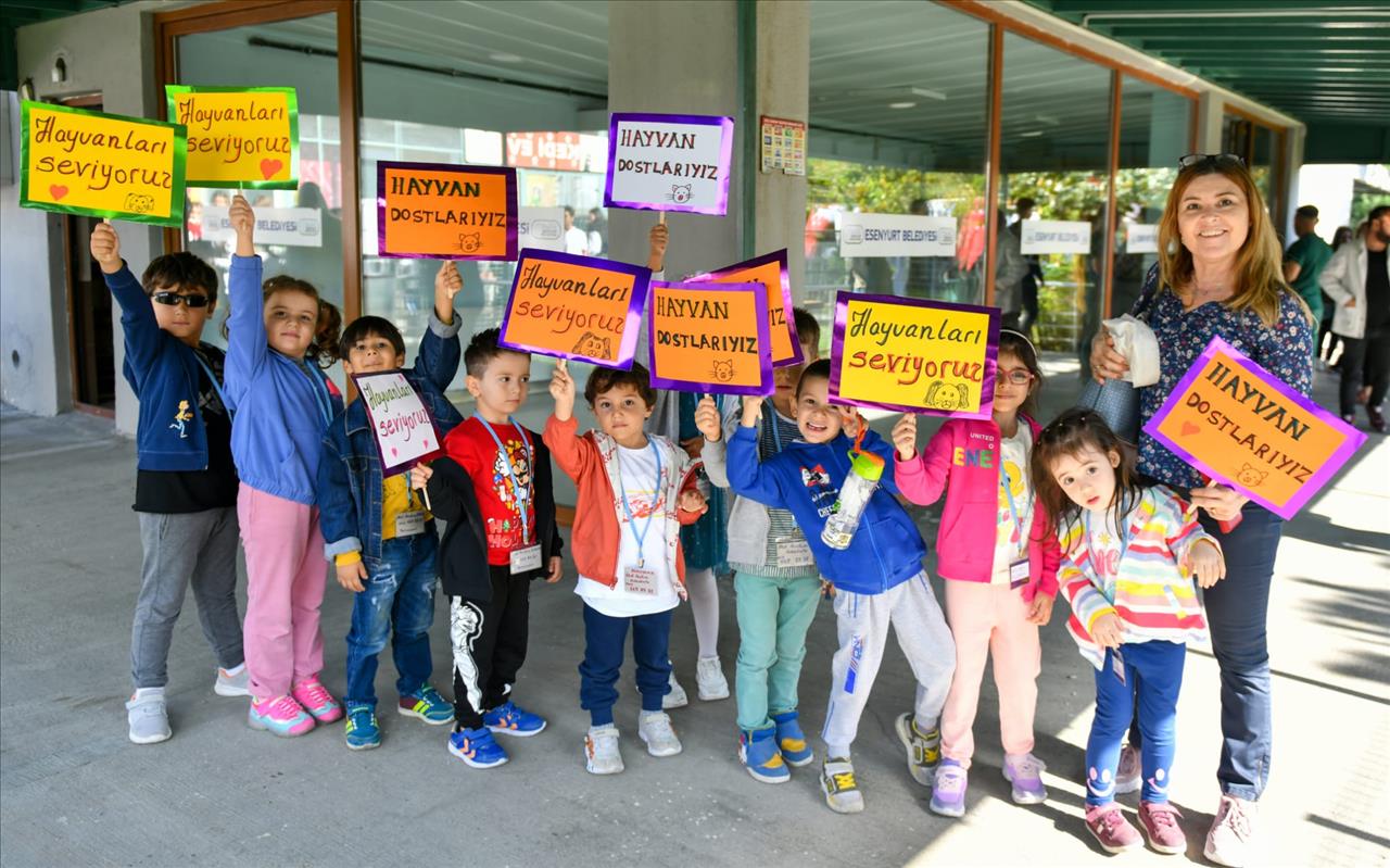 Esenyurtlu Çocuklara Hayvanseverlik Bilinci