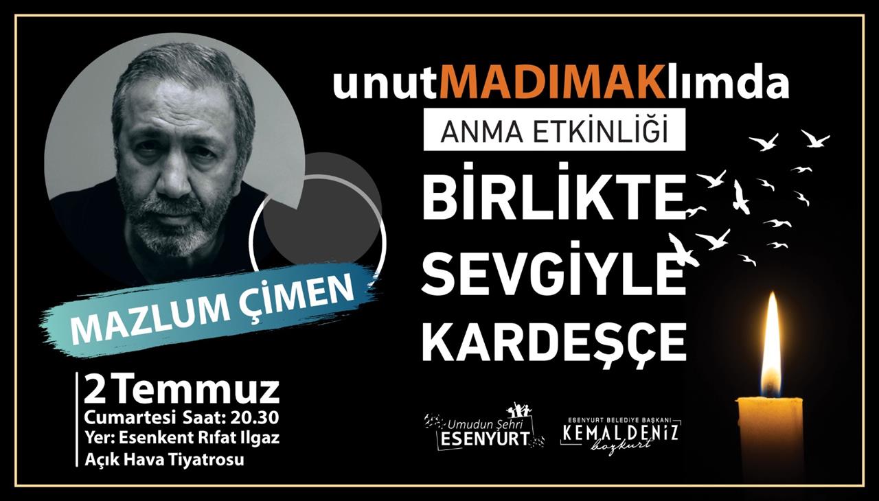 unutMADIMAKlımda Anma Etkinliği