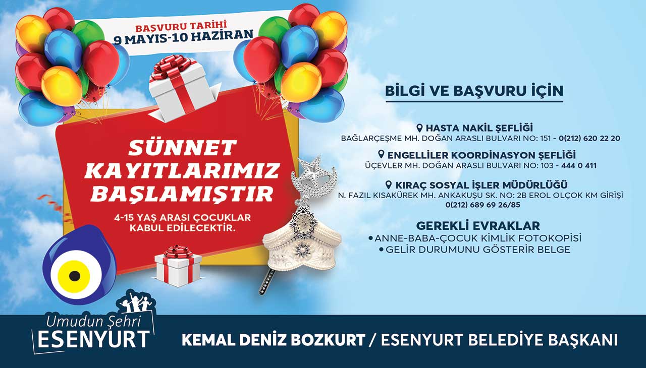 Sünnet Kayıtlarımız Başlamıştır