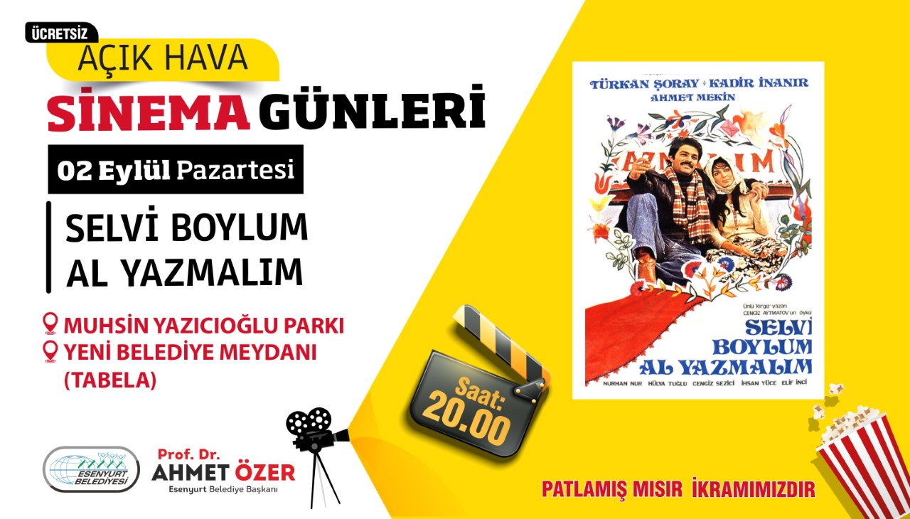 Açık Hava Sinema Günleri 2 Eylül