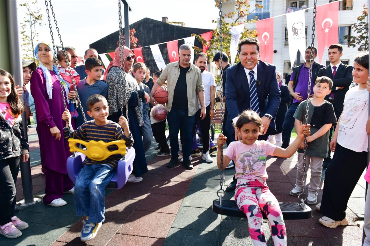 Başkan Özer Esenyurt’a Yeni Bir Park Kazandırdı