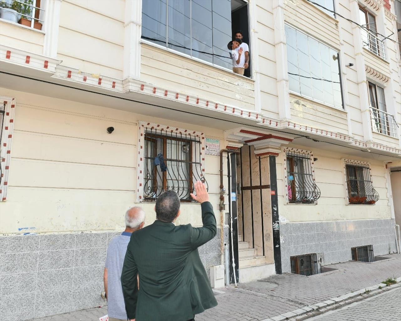 Başkan Bozkurt, Bayramın İlk Gününde İlçede Ziyaretlerde Bulundu