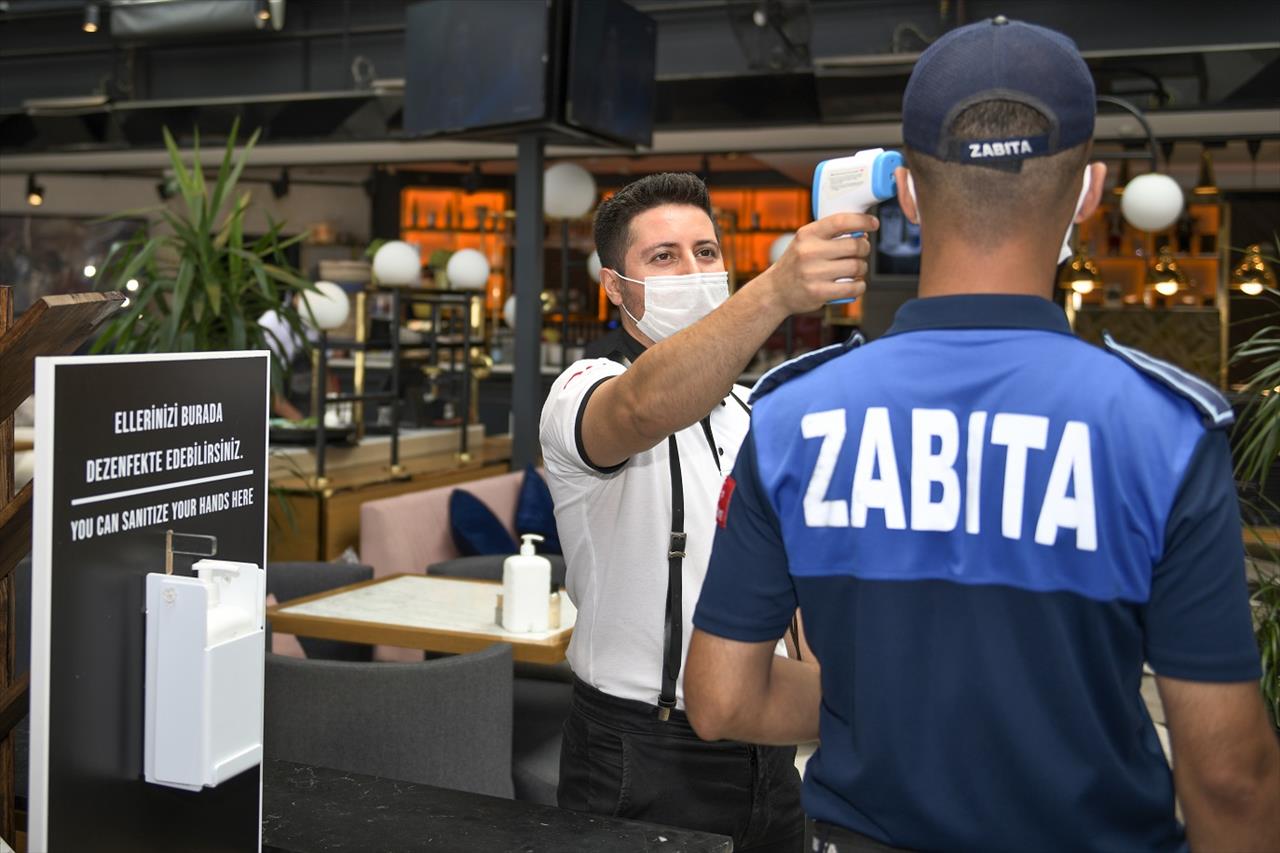 Zabıta Ekiplerinin Koronavirüs Denetimleri Sürüyor