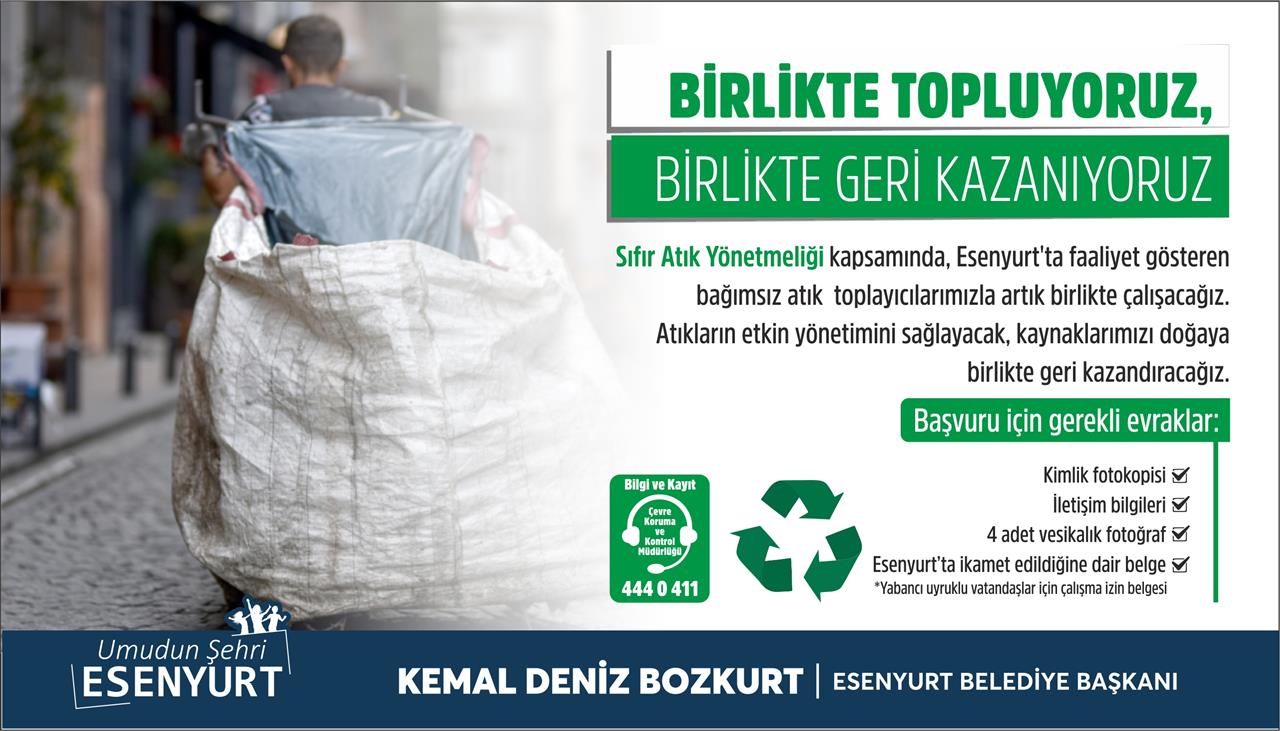 Birlikte Topluyoruz, Birlikte Geri Kazanıyoruz