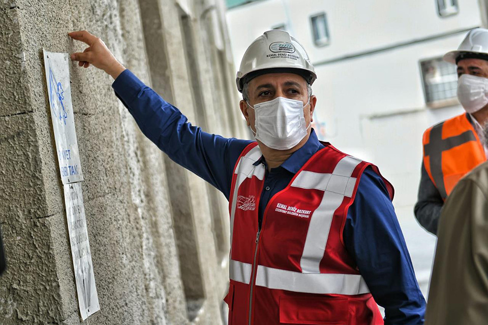 Başkan Bozkurt, Yapımı Devam Eden Cami İnşaatını İnceledi