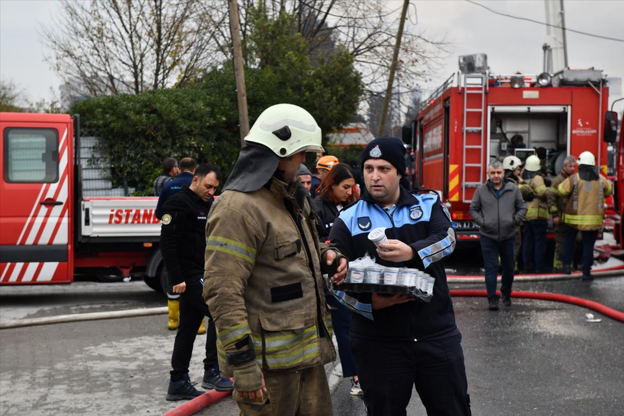 Kimyasal Madde Deposunda Çıkan Yangın Kontrol Altına Alındı