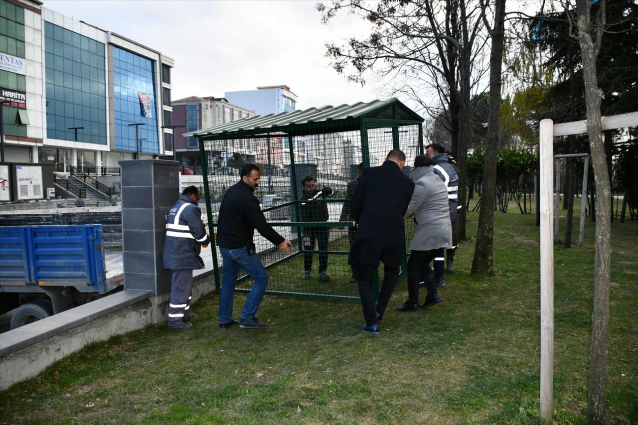 Esenyurt Belediyesi'nden Sokak Hayvanlarına Korunaklı Yuva