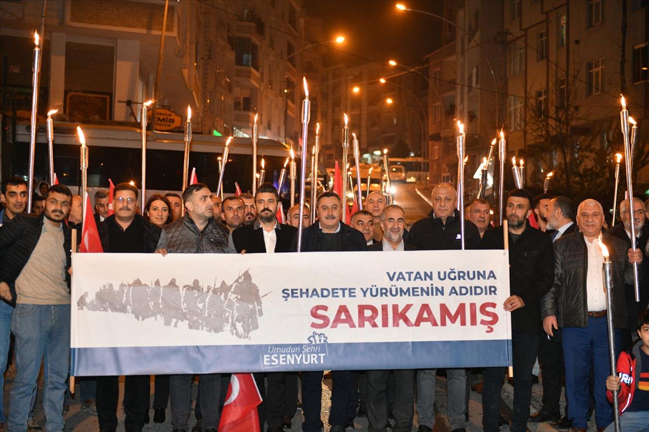 Sarıkamış Şehitleri Esenyurt’ta Anıldı