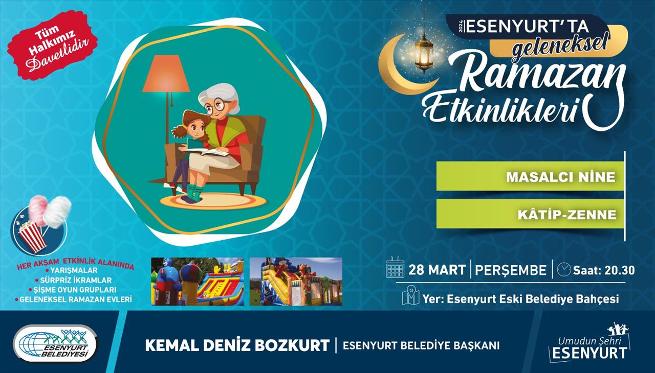 Esenyurt'ta Geleneksel Ramazan Etkinlikleri 28 Mart