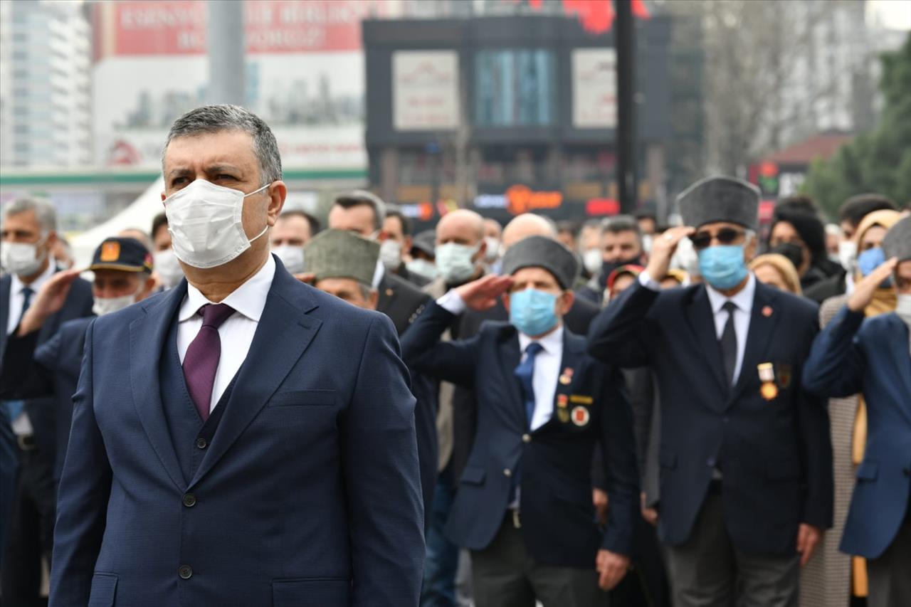 Esenyurt’ta Çanakkale Zaferi Ve Şehitleri Törenle Anıldı