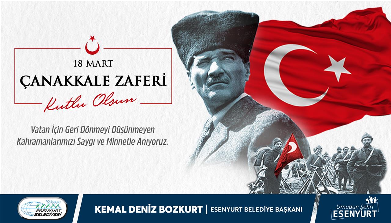 18 Mart Çanakkale Zaferi Kutlu Olsun