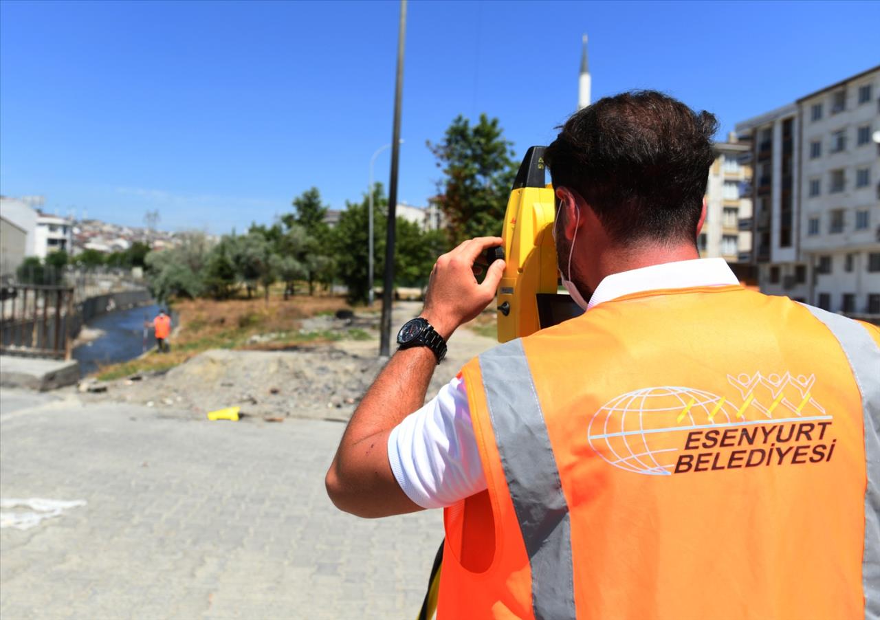 Esenyurt Belediyesi Haramidere’nin Ölçümlerini Tamamladı