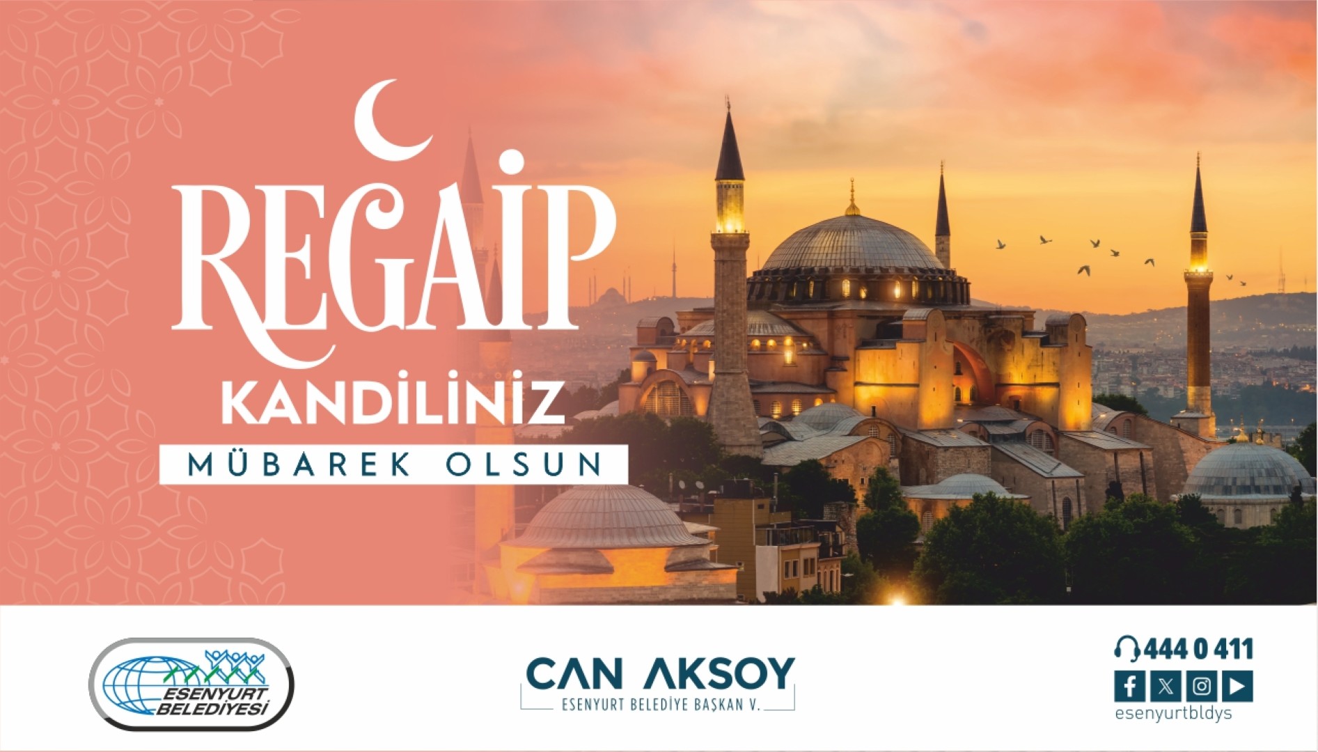 Regaip Kandiliniz Mübarek Olsun