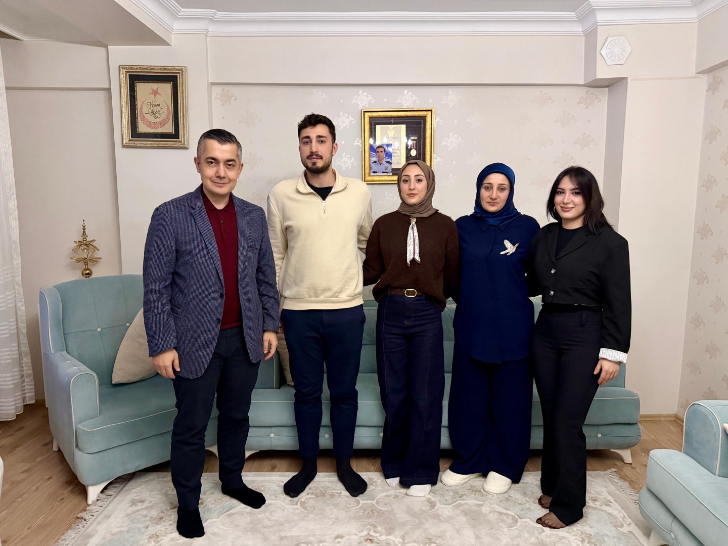 Başkan Vekili Can Aksoy İlk İftarını Şehit Ailesiyle Açtı