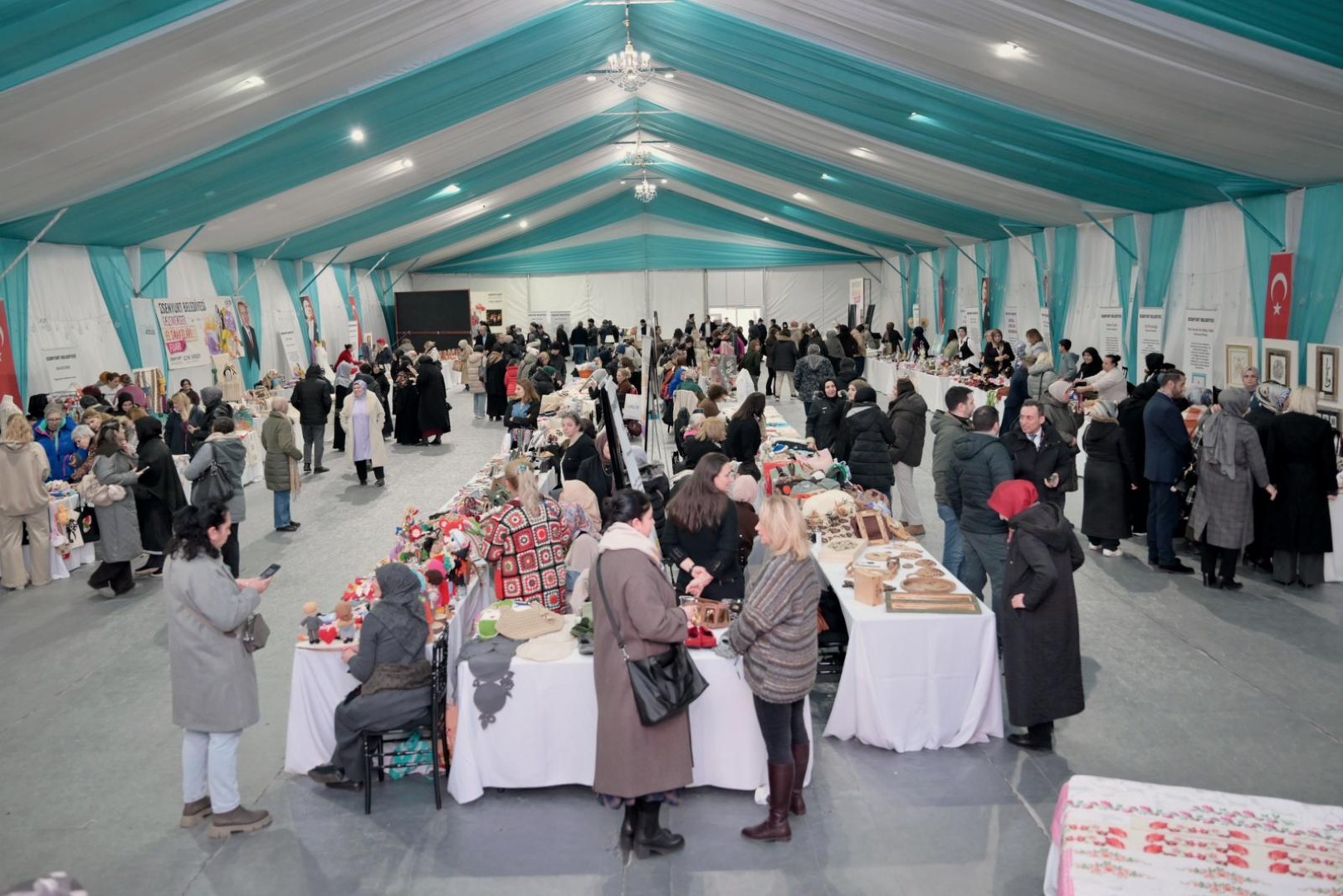 Cumhuriyet Meydanı’nda Üreten Kadınların Gücü