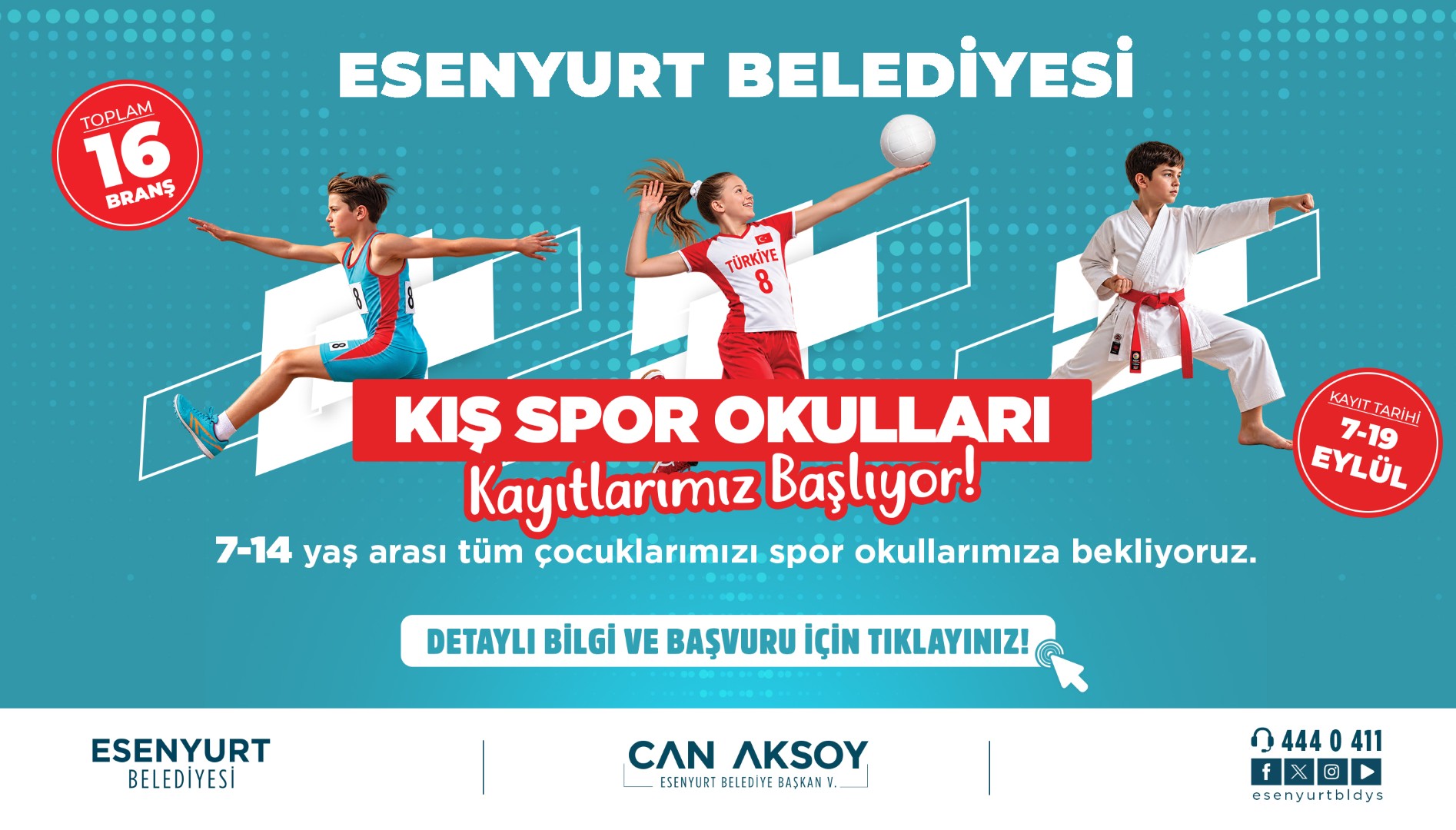 Kış Spor Okulları Kayıtlarımız Başlıyor!
