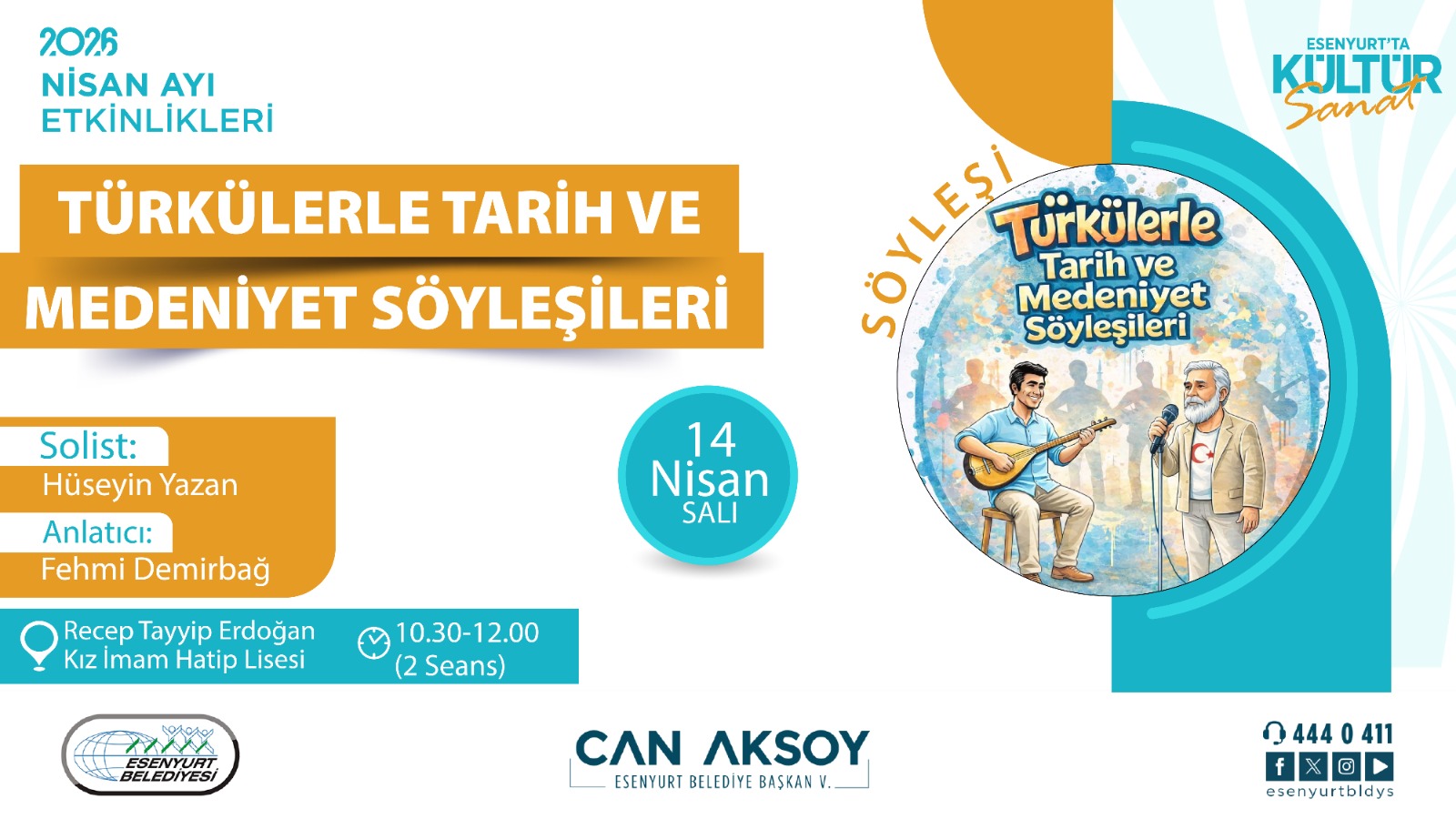 TÜRKÜLERLE TARİH VE MEDENİYET SÖYLEŞİLERİ